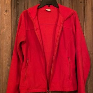 Medium pink Columbia fleece